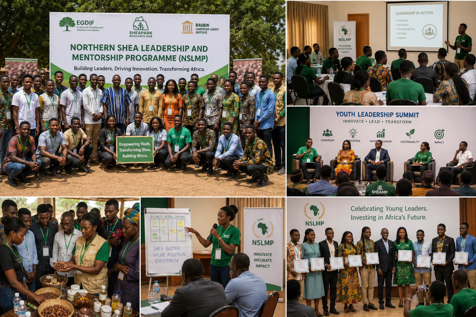 Northern Shea Leadership and Mentorship Programme youth leadership and innovation activities