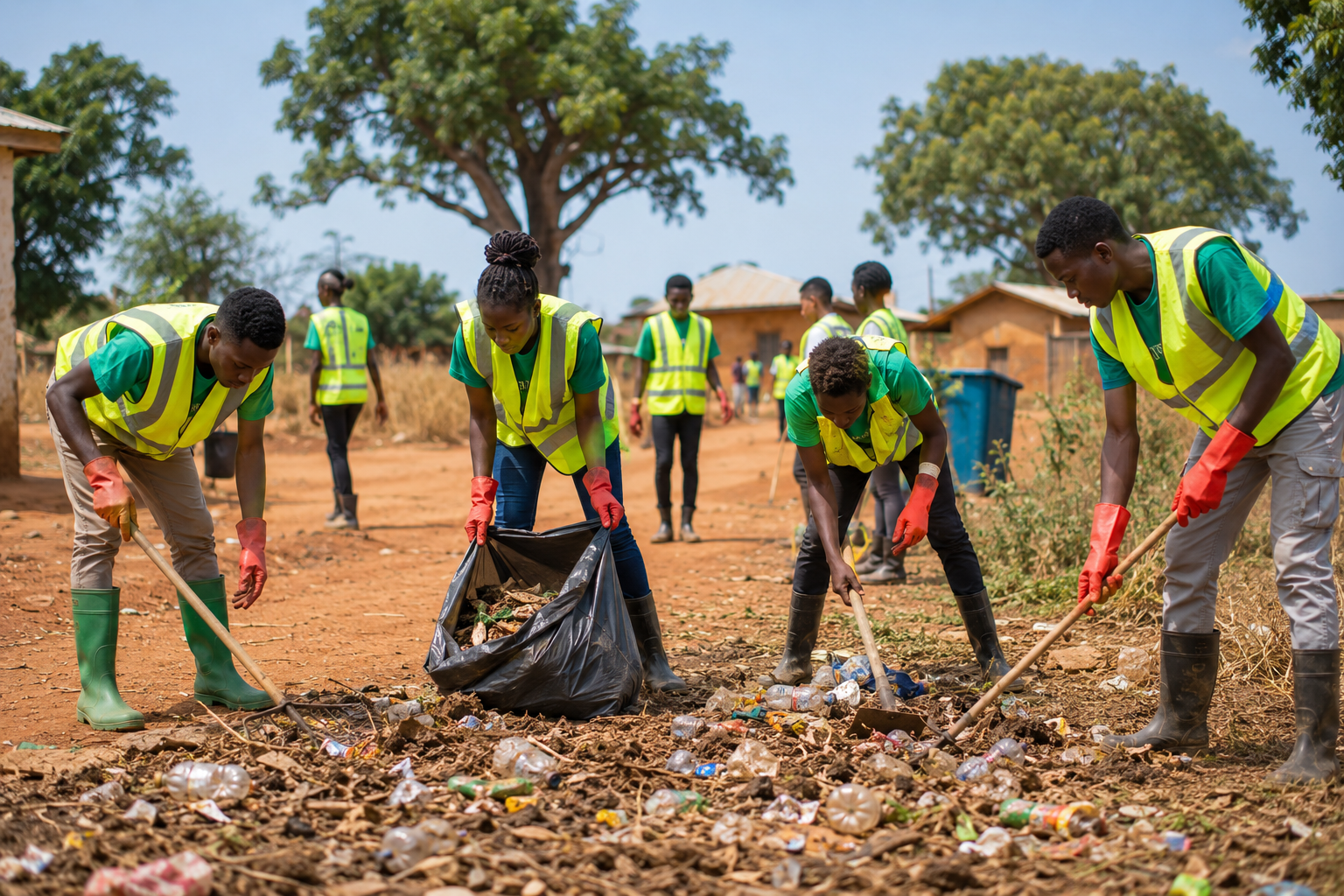 Shea for Sanitation and Environmental Sustainability (SSES) community environmental programme