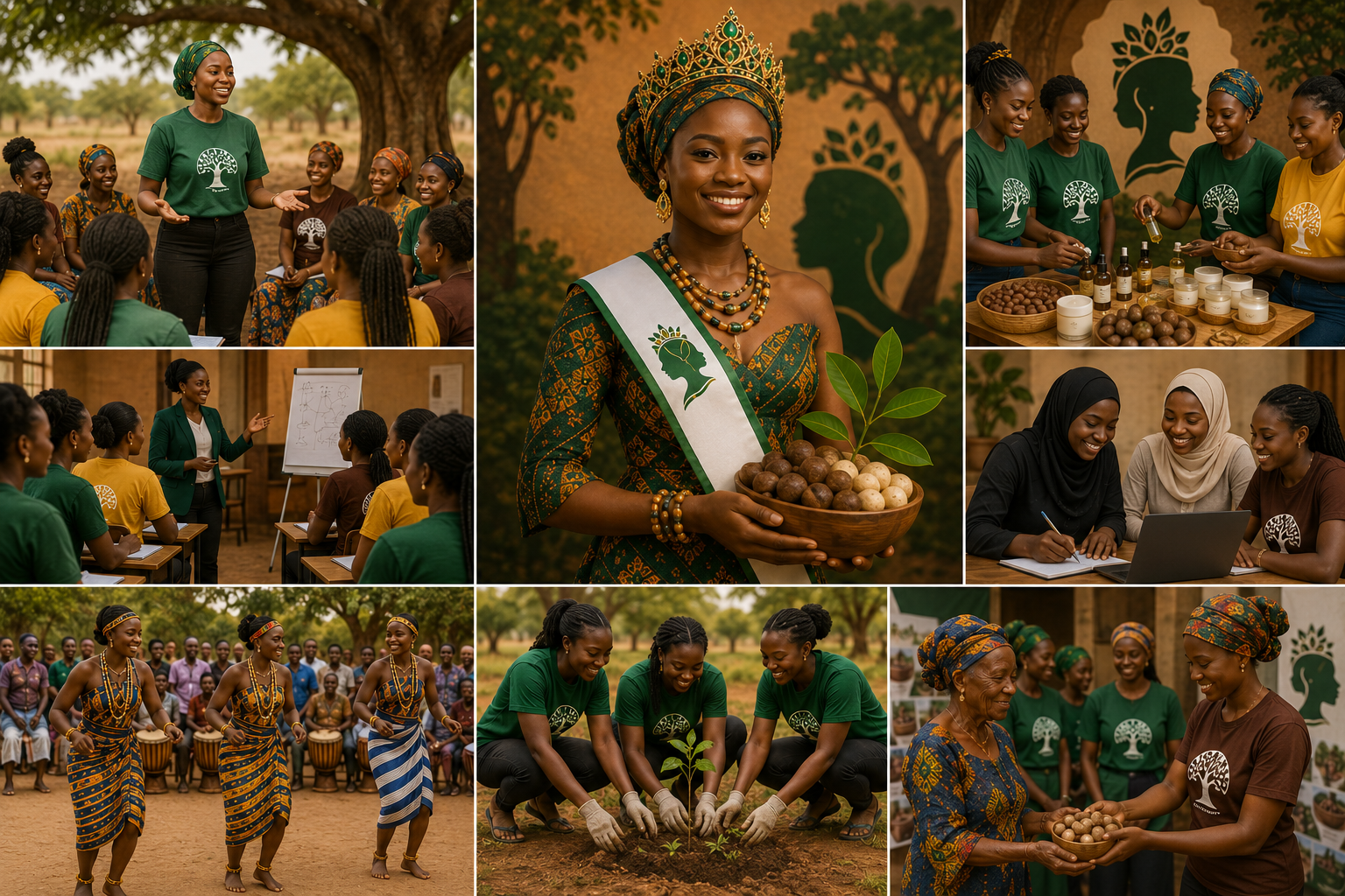 Northern Shea Queen leadership and women empowerment training and mentorship activities