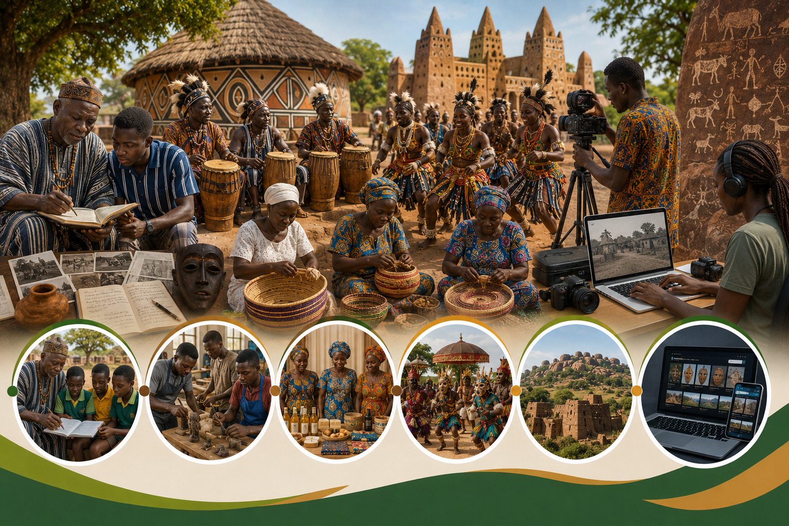 Upper West Heritage Renaissance Project cultural documentation, heritage preservation and community engagement activities