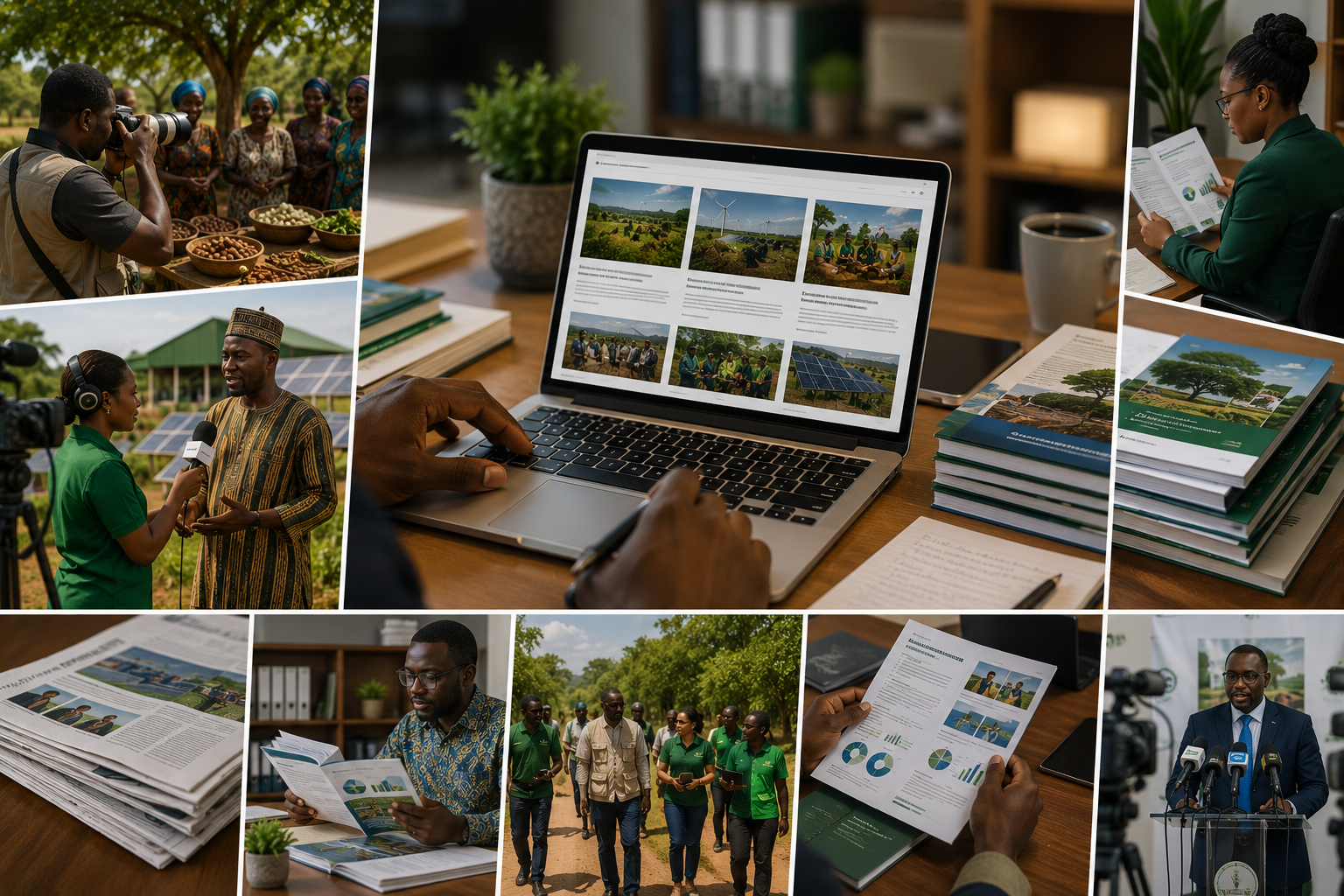 Community development activities, field reporting, and knowledge sharing