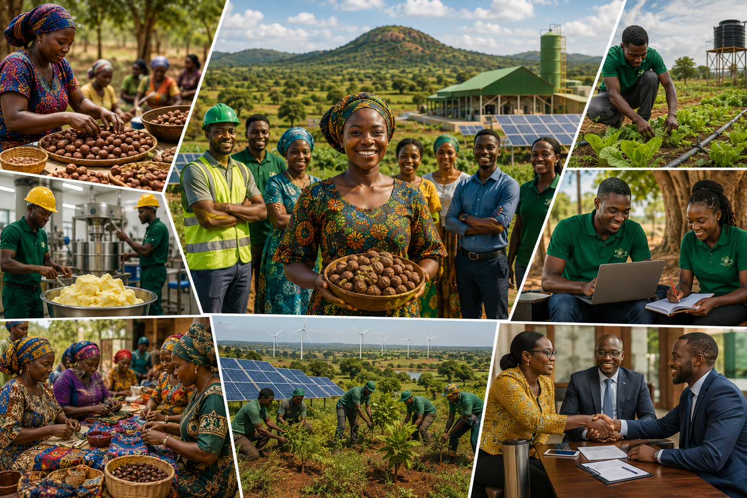Community development programmes, shea processing, and agricultural innovation in Ghana